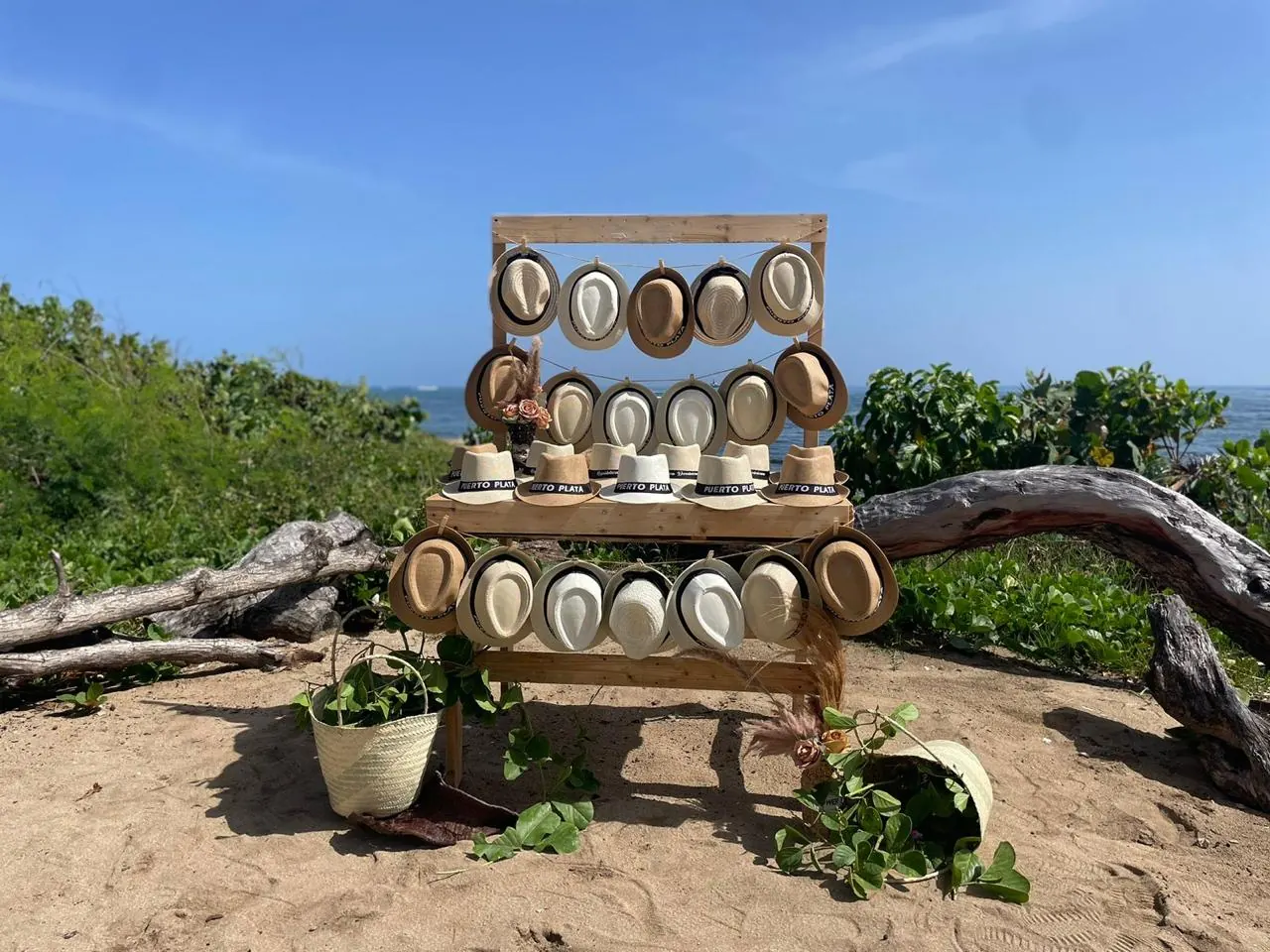 Rincón de sombreros para invitados